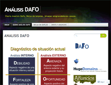 Tablet Screenshot of analisisdafo.wordpress.com