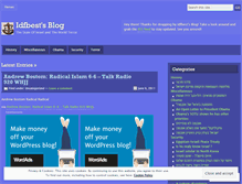 Tablet Screenshot of idfbest.wordpress.com