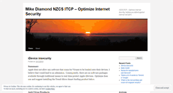 Desktop Screenshot of optimizeinternetsecurity2.wordpress.com