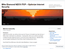 Tablet Screenshot of optimizeinternetsecurity2.wordpress.com