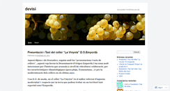 Desktop Screenshot of devisi.wordpress.com