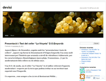 Tablet Screenshot of devisi.wordpress.com