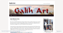 Desktop Screenshot of galihart.wordpress.com