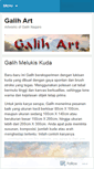 Mobile Screenshot of galihart.wordpress.com