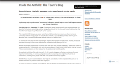 Desktop Screenshot of anthillz.wordpress.com