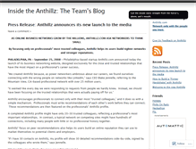Tablet Screenshot of anthillz.wordpress.com