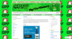 Desktop Screenshot of cpflyers.wordpress.com