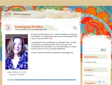Tablet Screenshot of enneagramdiscernment.wordpress.com