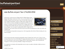 Tablet Screenshot of buffaloairporttaxi.wordpress.com