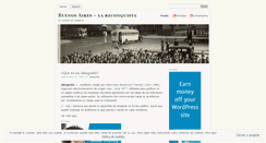 Desktop Screenshot of lareconquista.wordpress.com