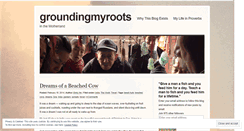 Desktop Screenshot of groundingmyroots.wordpress.com