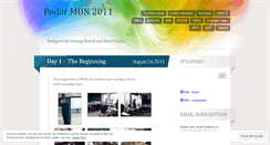 Desktop Screenshot of podarmun.wordpress.com