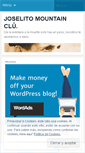 Mobile Screenshot of joselitomountainclu.wordpress.com