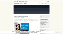 Desktop Screenshot of bethshusband.wordpress.com