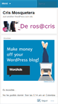 Mobile Screenshot of derosacris.wordpress.com