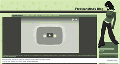 Desktop Screenshot of freeloansfast.wordpress.com
