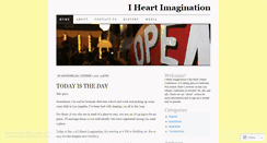 Desktop Screenshot of iheartimagination.wordpress.com