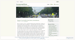 Desktop Screenshot of look2thewest.wordpress.com