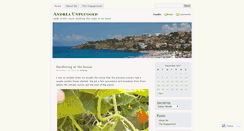 Desktop Screenshot of andreaunplugged.wordpress.com