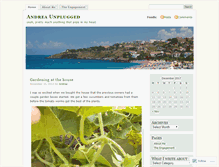 Tablet Screenshot of andreaunplugged.wordpress.com