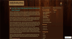 Desktop Screenshot of dailydealsydney.wordpress.com