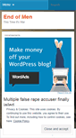 Mobile Screenshot of endofmen.wordpress.com