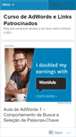 Mobile Screenshot of cursoadwords.wordpress.com