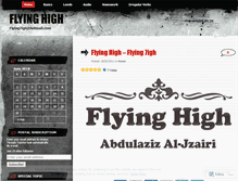 Tablet Screenshot of flying7igh.wordpress.com