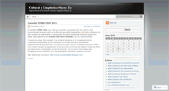 Desktop Screenshot of culturalylinguisticaoscoseo.wordpress.com