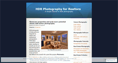 Desktop Screenshot of hdr4realestate.wordpress.com