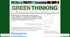 Desktop Screenshot of greenneighborhoods.wordpress.com