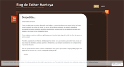 Desktop Screenshot of esthermontoya.wordpress.com