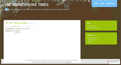 Desktop Screenshot of munchskinsinsider.wordpress.com