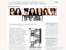 Tablet Screenshot of pandoracult.wordpress.com
