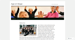 Desktop Screenshot of ageonstage.wordpress.com