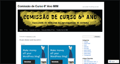 Desktop Screenshot of comissao6ano.wordpress.com