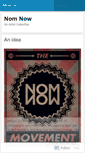 Mobile Screenshot of nomnow.wordpress.com
