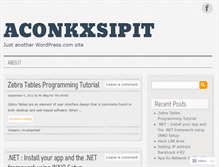 Tablet Screenshot of aconkxsipit.wordpress.com