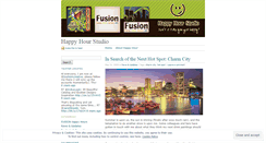 Desktop Screenshot of happyhourstudio.wordpress.com