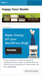 Mobile Screenshot of happyhourstudio.wordpress.com