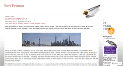Desktop Screenshot of bertertman.wordpress.com
