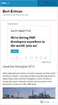 Mobile Screenshot of bertertman.wordpress.com