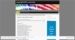 Desktop Screenshot of karen59053622x.wordpress.com