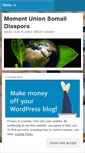 Mobile Screenshot of momentunion.wordpress.com