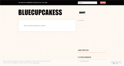 Desktop Screenshot of bluecupcakess.wordpress.com