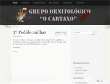 Tablet Screenshot of gocartaxo.wordpress.com