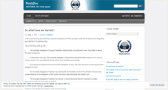 Desktop Screenshot of mostare.wordpress.com