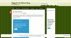 Desktop Screenshot of piggyd.wordpress.com