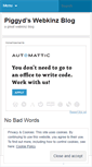 Mobile Screenshot of piggyd.wordpress.com
