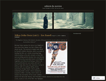 Tablet Screenshot of cahiersdumovies.wordpress.com